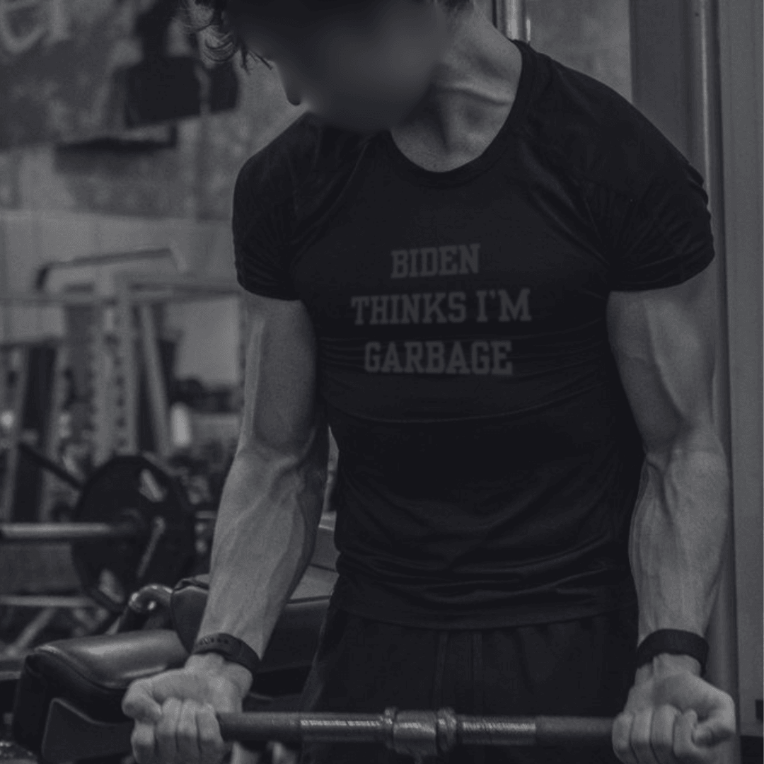 Biden Thinks I'm Garbage T-Shirt - Liberty's Pen