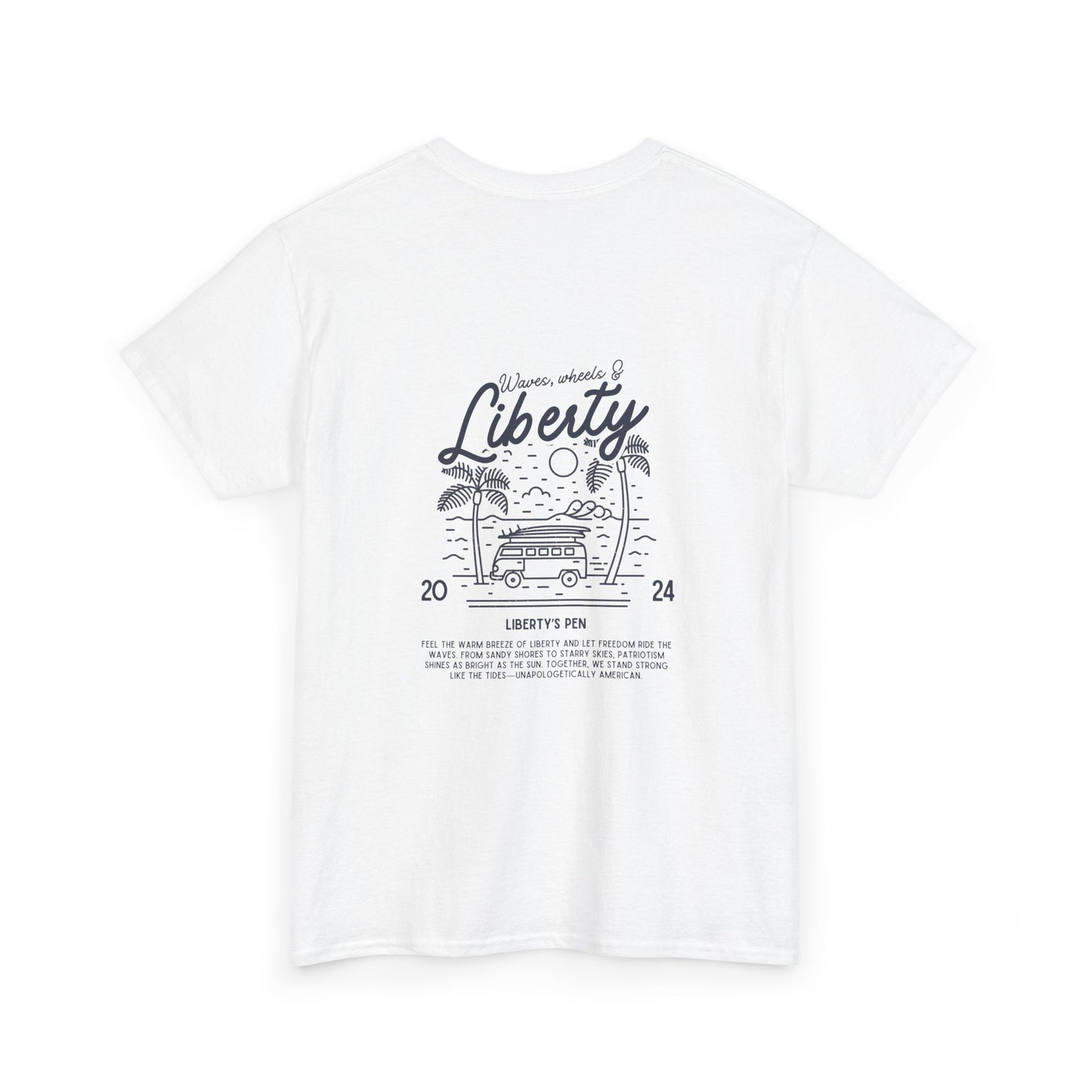 Waves, Wheels and Liberty T-Shirt