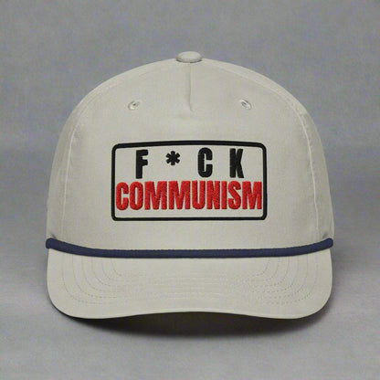 F*ck Communism Rope Hat (Tan) - Liberty's Pen